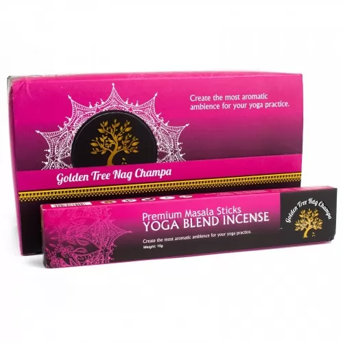 Golden Tree Nag Champa Incense - Yoga Blend ➤ топ цена ➤ sorbe.bg