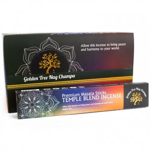 Golden Tree Nag Champa Incense - Temple Blend ➤ топ цена ➤ sorbe.bg