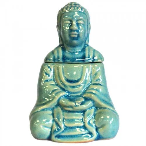 Sitting Buddha Oil Burner - Blue на топ цена от sorbe.bg Sitting Buddha Oil Burner - Blue ➤ топ цена ➤ sorbe.bg