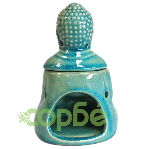 Sitting Buddha Oil Burner - Blue на топ цена от sorbe.bg Sitting Buddha Oil Burner - Blue ➤ топ цена ➤ sorbe.bg