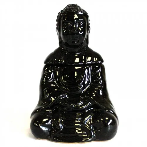 Sitting Buddha Oil Burner - Black на топ цена от sorbe.bg Sitting Buddha Oil Burner - Black ➤ топ цена ➤ sorbe.bg