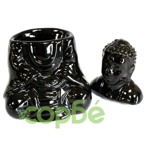 Sitting Buddha Oil Burner - Black на топ цена от sorbe.bg Sitting Buddha Oil Burner - Black ➤ топ цена ➤ sorbe.bg