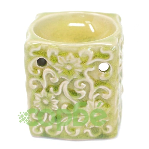 Classic Small Square Floral Oil Burners (aast) ➤ топ цена ➤ sorbe.bg