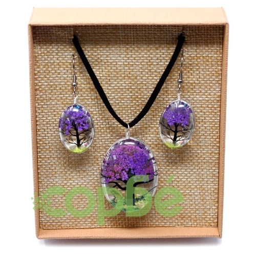 Pressed Flowers - Tree of Life set - Lavender ➤ топ цена ➤ sorbe.bg