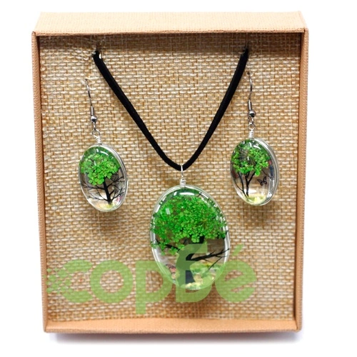 Pressed Flowers - Tree of Life set - Green ➤ топ цена ➤ sorbe.bg