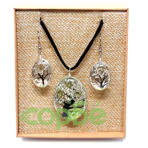 Pressed Flowers - Tree of Life set - White ➤ топ цена ➤ sorbe.bg