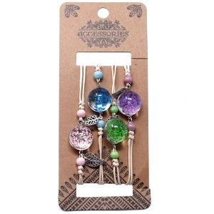 Pressed Flowers - Pretty Flower and Leaf Braclet