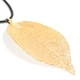 Necklace - Bravery Leaf - Gold