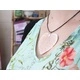 Necklace - Heart Leaf - Silver