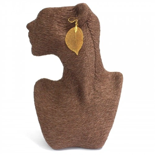 Earrings - Bravery Leaf - Gold на топ цена от sorbe.bg Earrings - Bravery Leaf - Gold ➤ топ цена ➤ sorbe.bg