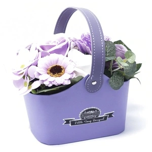 Bouquet Petite Basket - Soft Lavender
