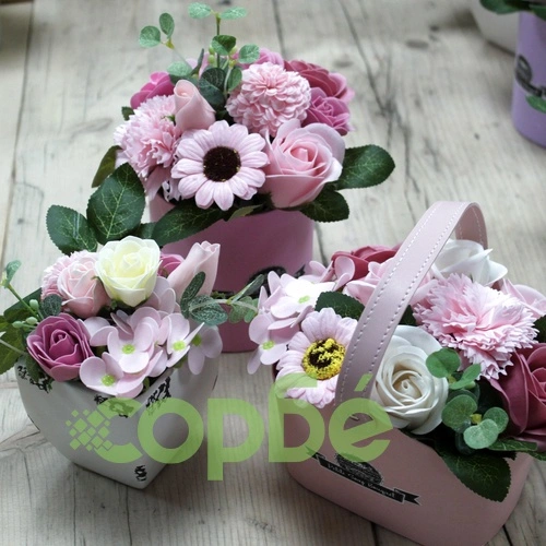 Bouquet Petite Flower Pot  - Peaceful Pink ➤ топ цена ➤ sorbe.bg