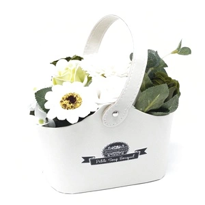 Bouquet Petite Basket - Pastal Green