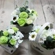 Bouquet Petite Flower Pot  - Pastal Green