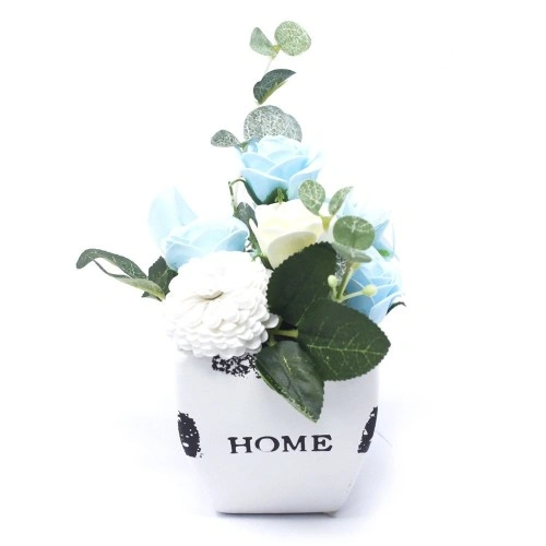 Bouquet Petite Flower Pot - Soothing Blues ➤ топ цена ➤ sorbe.bg