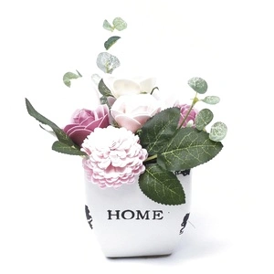 Bouquet Petite Flower Pot  - Peaceful Pink