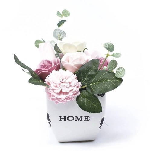 Bouquet Petite Flower Pot  - Peaceful Pink ➤ топ цена ➤ sorbe.bg