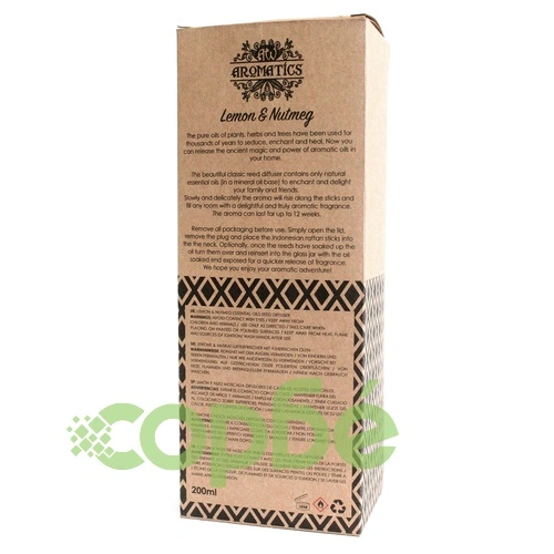 200ml Lemon and Nutmeg Essential Oil Reed Diffuser ➤ топ цена ➤ sorbe.bg