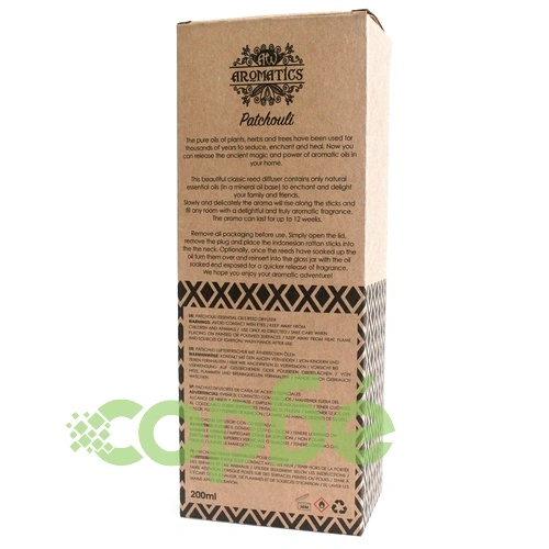 200ml Patchouli Essential Oil Reed Diffuser ➤ топ цена ➤ sorbe.bg
