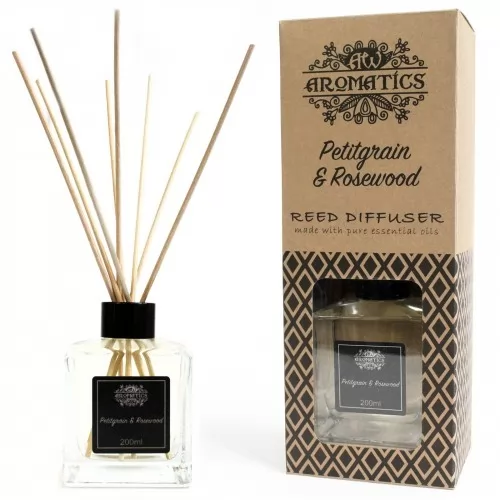 200ml Petitgrain and Rosewood Essential Oil Reed Diffuser ➤ топ цена ➤ sorbe.bg