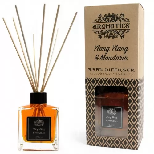 200ml Ylang Ylang and Mandarin Essential Oil Reed Diffuser ➤ топ цена ➤ sorbe.bg