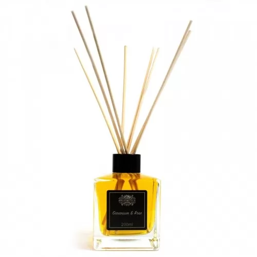 200ml Geranium and Rose Essential Oil Reed Diffuser ➤ топ цена ➤ sorbe.bg