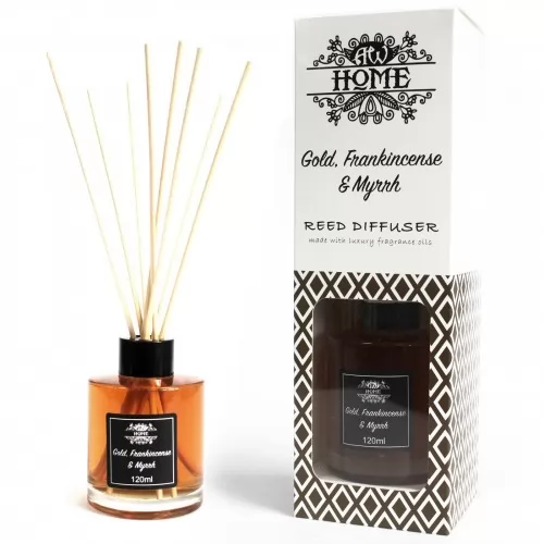 120ml Reed Diffuser - Gold, Frankincense and Myrrh ➤ топ цена ➤ sorbe.bg