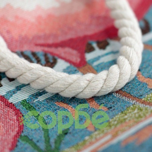 Rope Handle Bag - Pink Flamingo ➤ топ цена ➤ sorbe.bg
