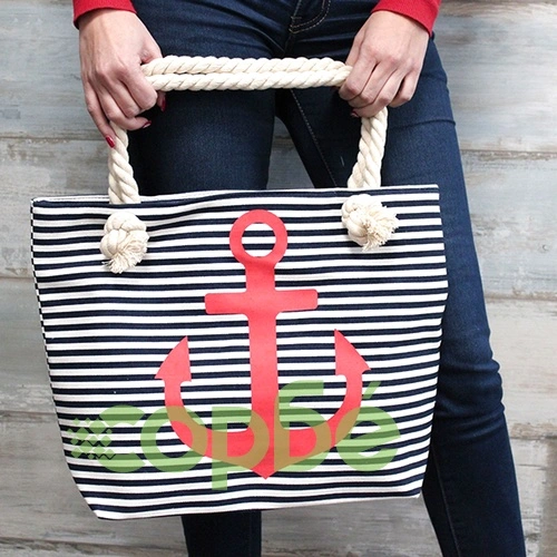 Rope Handle Bag - Red Anchor ➤ топ цена ➤ sorbe.bg