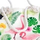 Rope Handle Bag - Flamingo and More