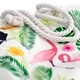 Rope Handle Bag - Flamingo and More