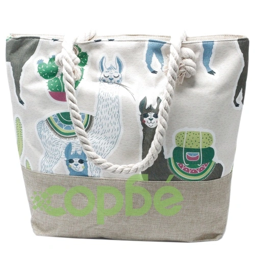 Rope Handle Bag - Llamas ➤ топ цена ➤ sorbe.bg
