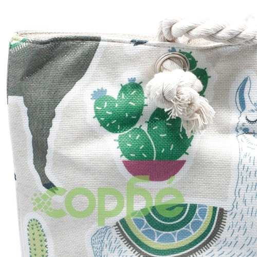 Rope Handle Bag - Llamas ➤ топ цена ➤ sorbe.bg