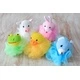 Cotton Animal Scrunchies 5 asst (display tube) - 27gm