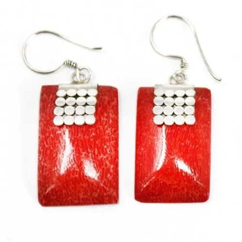 Coral Style 925 Silver Earring - SQ Mini Discs на топ цена от sorbe.bg Coral Style 925 Silver Earring - SQ Mini Discs ➤ топ цена ➤ sorbe.bg