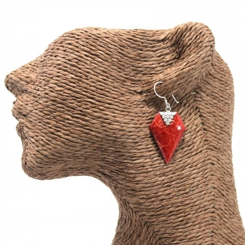 Coral Style 925 Silver Earring - Grapes ➤ топ цена ➤ sorbe.bg