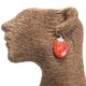 Coral Style 925 Silver Earring - Oval Décor Coral Style 925 Silver Earring - Oval Décor