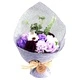 Standing Soap Flower Bouquet - Purple