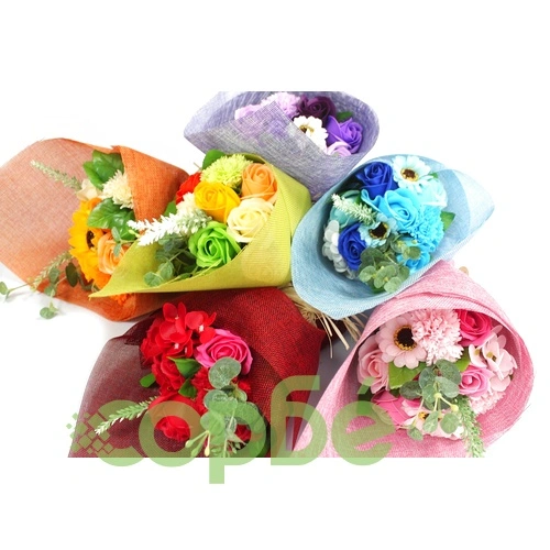 Standing Soap Flower Bouquet - Red ➤ топ цена ➤ sorbe.bg