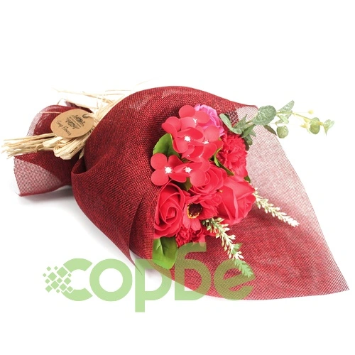 Standing Soap Flower Bouquet - Red ➤ топ цена ➤ sorbe.bg