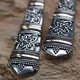 Silver and Gold Earring - Tribal Drops Silver and Gold Earring - Tribal Drops