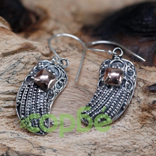 Silver and Gold Earring - Angel Wings на топ цена от sorbe.bg Silver and Gold Earring - Angel Wings ➤ топ цена ➤ sorbe.bg