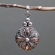 Silver and Gold Pendant - Classic Round