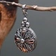 Silver and Gold Pendant - Classic Round