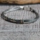 Silver and Gold Bracelet - Unisex Twin Chain