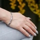 Silver and Gold Bracelet - Unisex Twin Chain