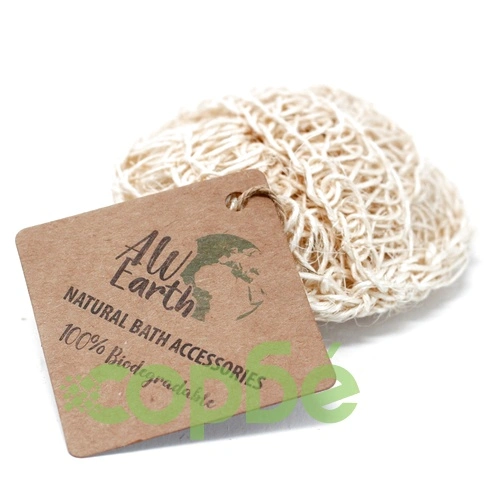 Sisal Sponge and Scrub - Soft Round Exfoliating Cushion ➤ топ цена ➤ sorbe.bg