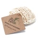 Sisal Sponge and Scrub - Soft Round Exfoliating Cushion