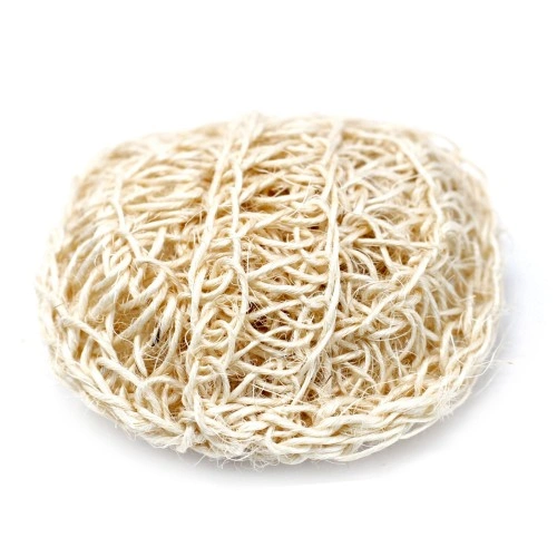Sisal Sponge and Scrub - Soft Round Exfoliating Cushion ➤ топ цена ➤ sorbe.bg