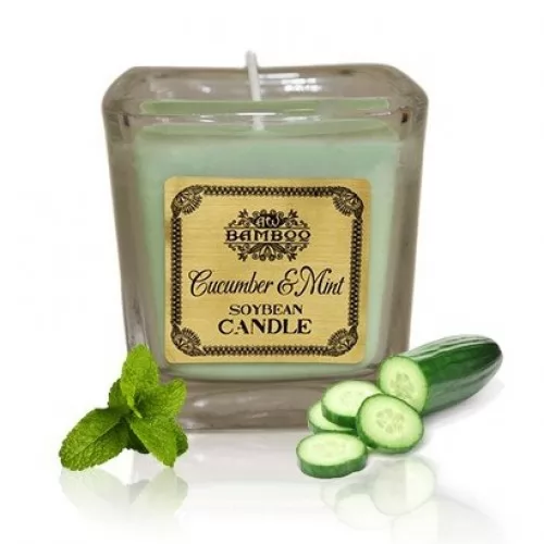 Soybean Jar Candle - Cucumber and Mint на топ цена от sorbe.bg Soybean Jar Candle - Cucumber and Mint ➤ топ цена ➤ sorbe.bg